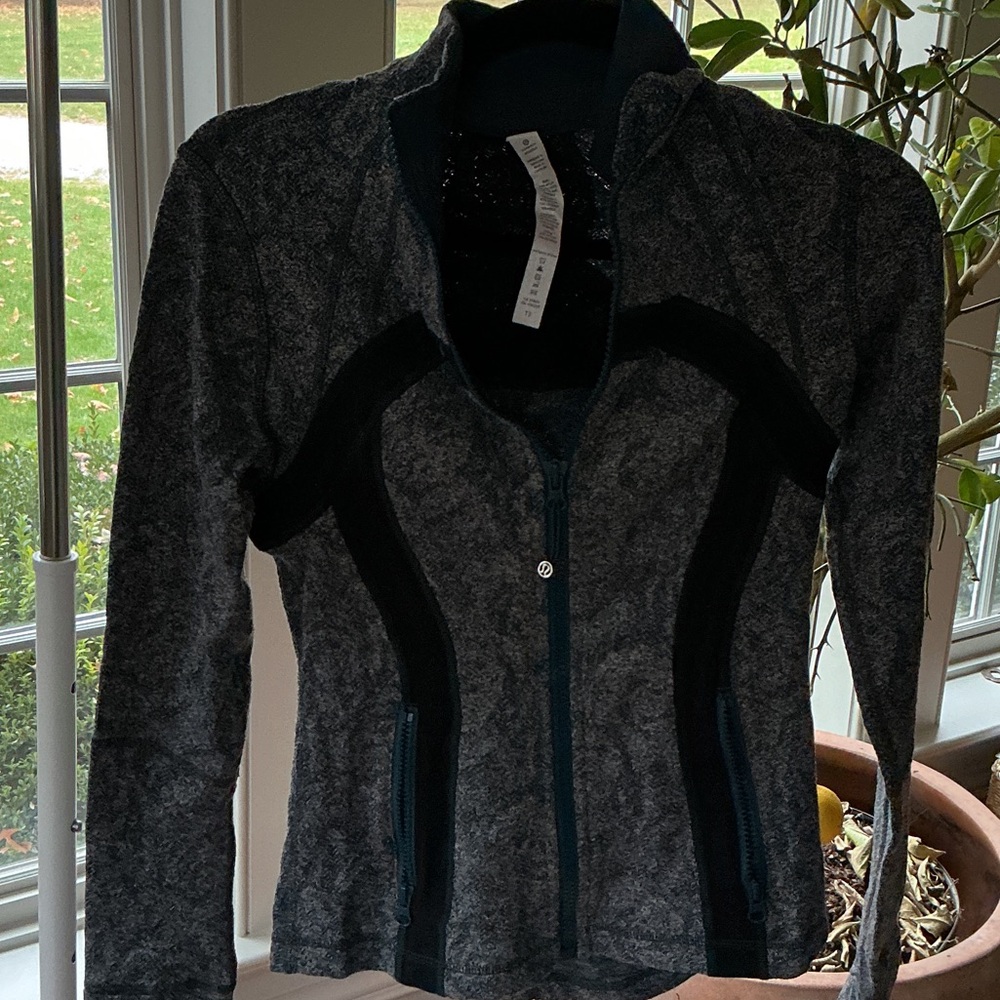 Lululemon Athletica Charcoal and Black Jacket